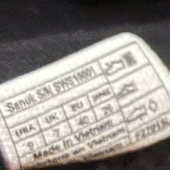 SANUK Black Yoga Sling Sandal SZ 9 - Picture 6 of 7